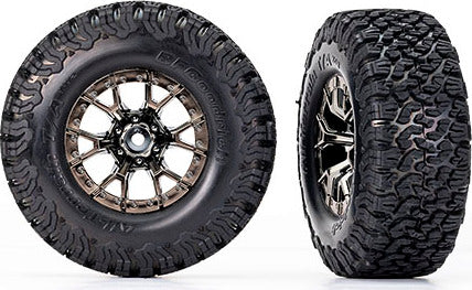 T&amp;W Blk Chrm Whl Bfg At Ta Ko2 2Wd Fr