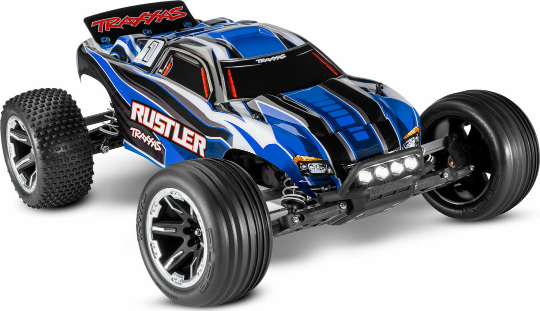 Tires and Wheels, Assembled, Glued (2.8") (Rxt Black and Satin Wheels, Alias® Tires, Foam Inserts) (2Wd Electric Rear) (2) (Tsm® Rated)