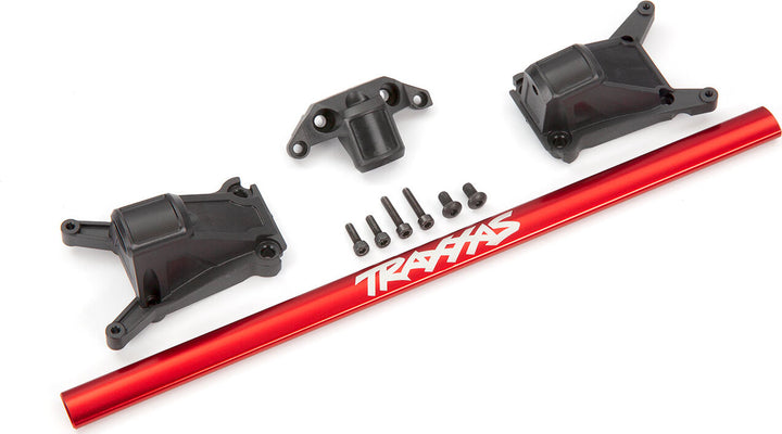 Chassis brace kit, blue (fits Rustler® 4X4 or Slash® 4X4 models equipped with Low-CG chassis)