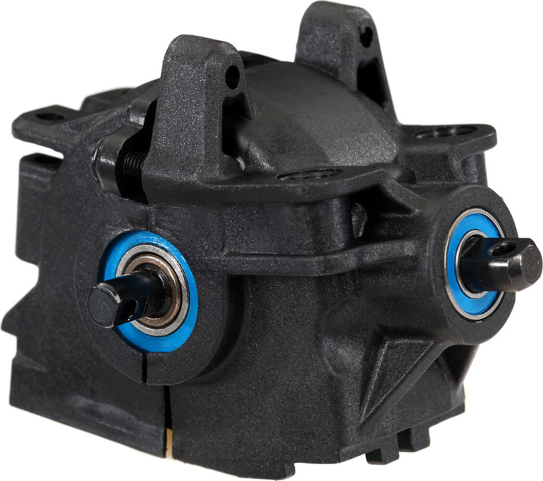 Differential, front (complete with pinion gear and differential plastics) (fits 1/10-scale Rally & 4X4 VXL models: Slash®, Stampede®, Rustler®) (13/37 ratio)