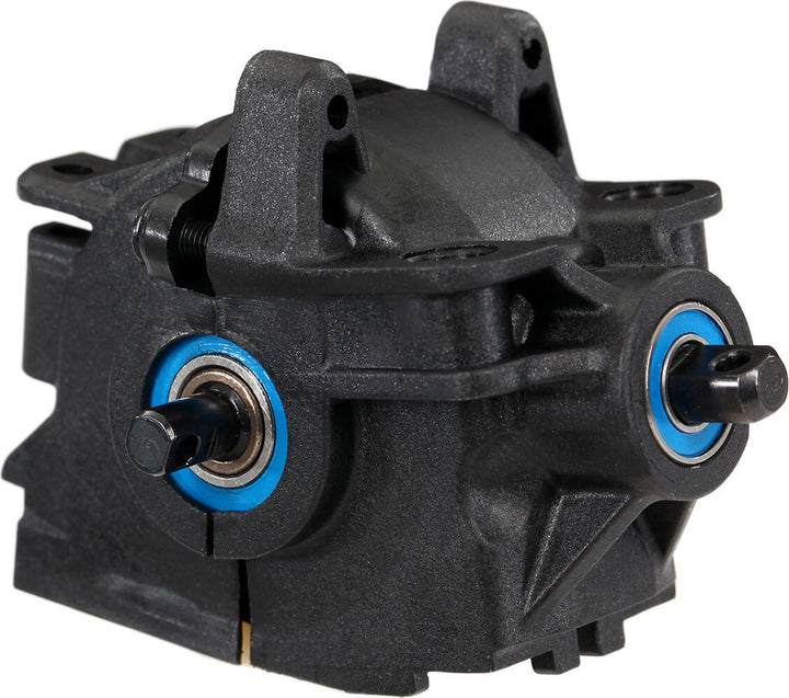 Differential, front (complete with pinion gear and differential plastics) (fits 1/10-scale Rally & 4X4 VXL models: Slash®, Stampede®, Rustler®) (13/37 ratio)