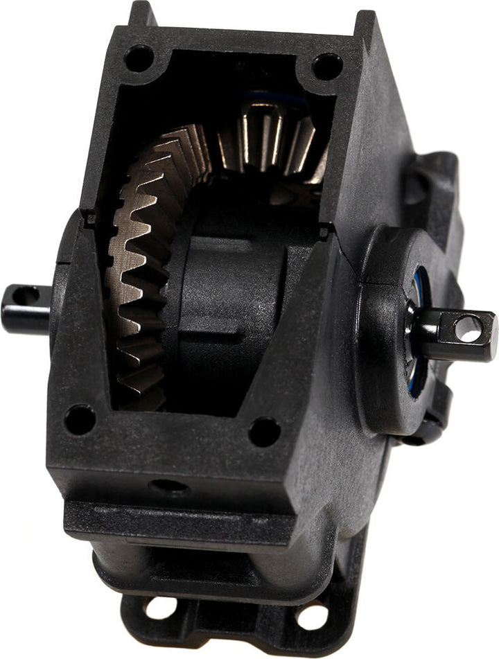 Differential, rear (complete with pinion gear and differential plastics) (fits 1/10-scale Rally &amp; 4X4 VXL models: Slash®, Stampede®, Rustler®) (13/37 ratio)