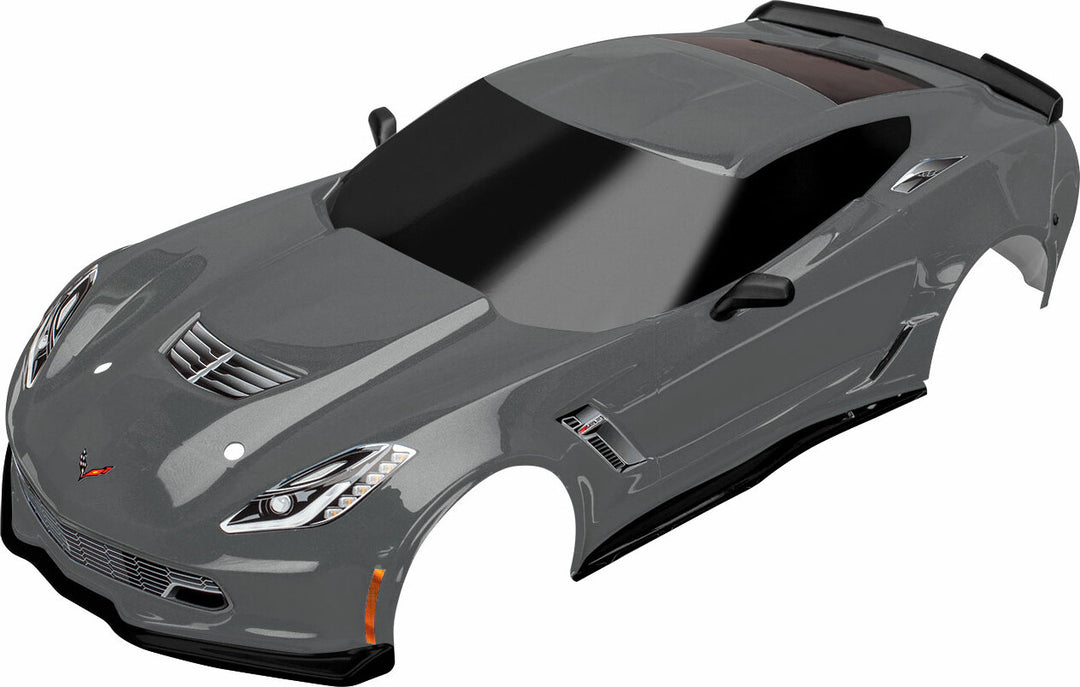Body, Chevrolet Corvette Z06, Graphite (Painted, Decals Applied)