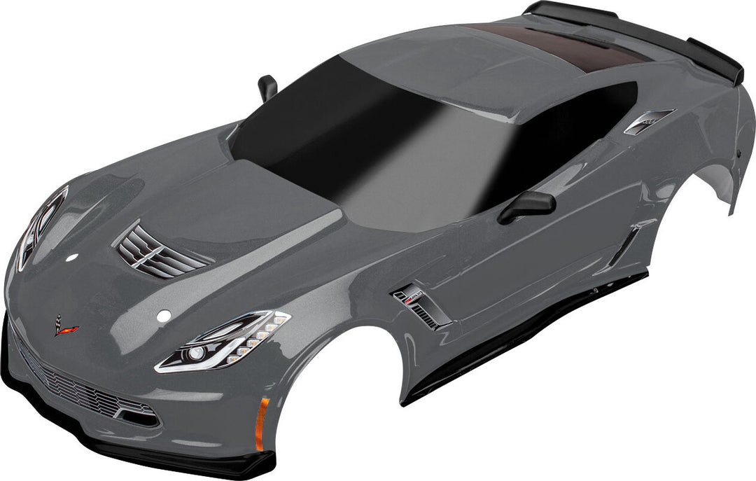 Body, Chevrolet Corvette Z06, Graphite (Painted, Decals Applied)