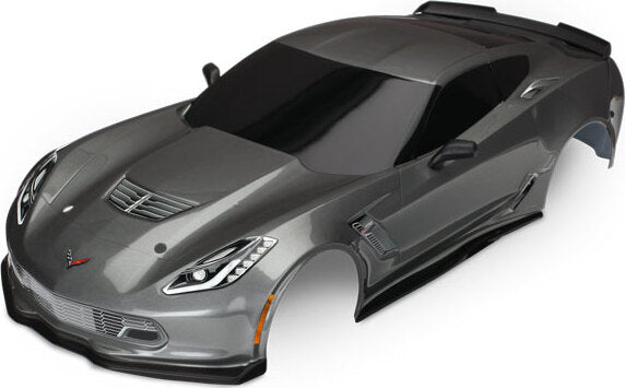 Body, Chevrolet Corvette Z06, Graphite (Painted, Decals Applied)