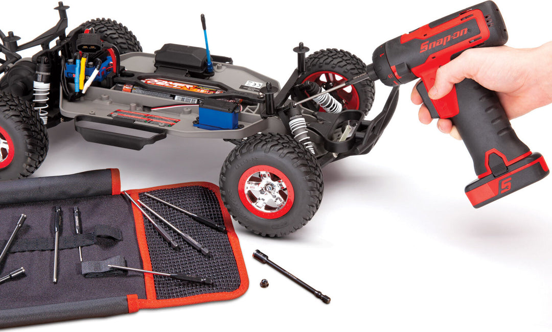 Speed Bit Master Set, hex and nut driver, 13-piece, includes premium handle (medium), travel pouch, hex drivers (straight: 1.5mm, 2.0mm, 2.5mm, 3.0mm), (ball-end: 2.0mm, 2.5mm, 3.0mm), and nut drivers (4.0mm, 4.5mm, 5.0mm, 5.5mm, 7.0mm, 8.0mm), 1/4" drive