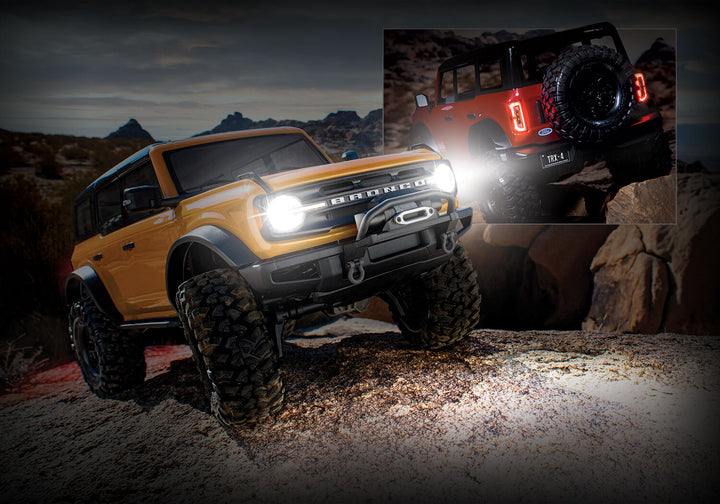 Pro Scale® LED light set, Ford Bronco, complete with power module (includes headlights, tail lights, &amp; distribution block) (fits 
