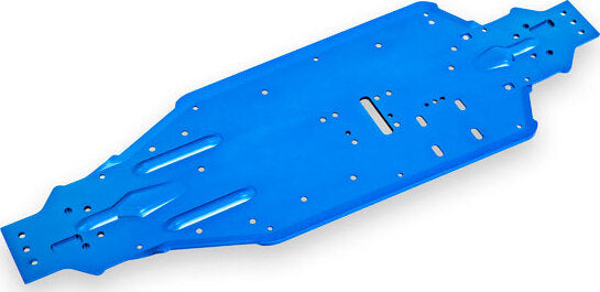 Chassis, aluminum (blue-anodized)