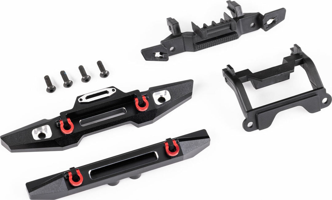 Bumper Front (1) Rear (1) Alum Blk