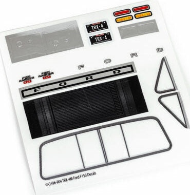 Decal Sheet 79 Ford F150 Truck