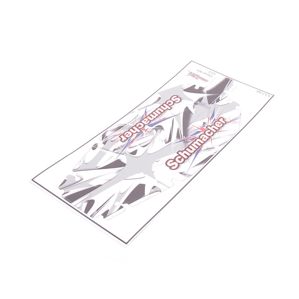 Schumacher Racing Chassis Skin with Holes - LD3 U8674