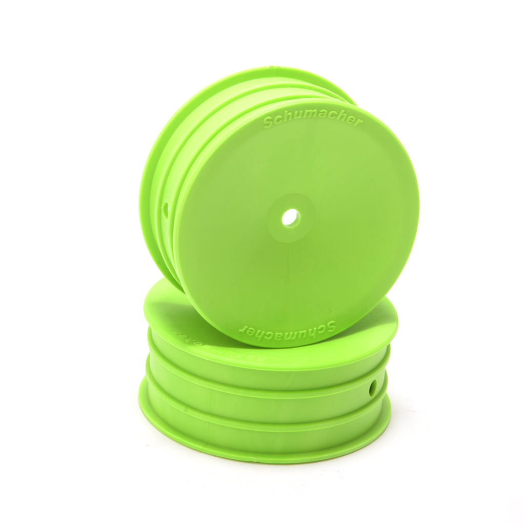 Schumacher 12mm 1/10 2WD Buggy Front Hex Wheels (2)