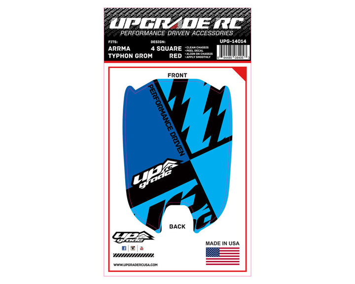 UpGrade RC Chassis Protector for ARRMA™ Typhon Grom (1)