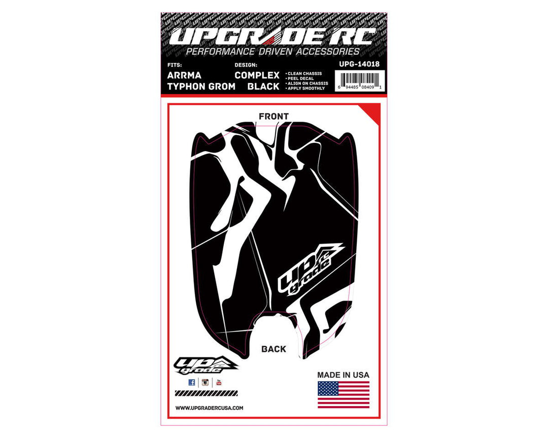 UpGrade RC Chassis Protector for ARRMA™ Typhon Grom (1)