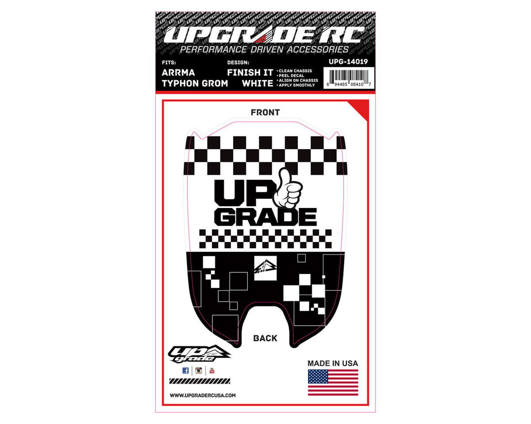 UpGrade RC Chassis Protector for ARRMA™ Typhon Grom (1)