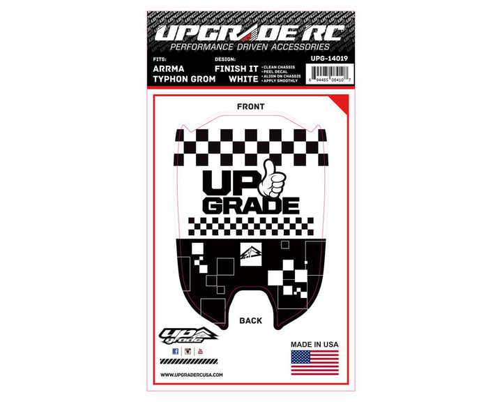 UpGrade RC Chassis Protector for ARRMA™ Typhon Grom (1)