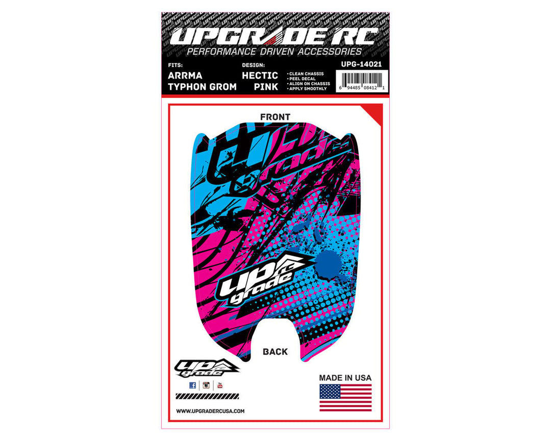 UpGrade RC Chassis Protector for ARRMA™ Typhon Grom (1)