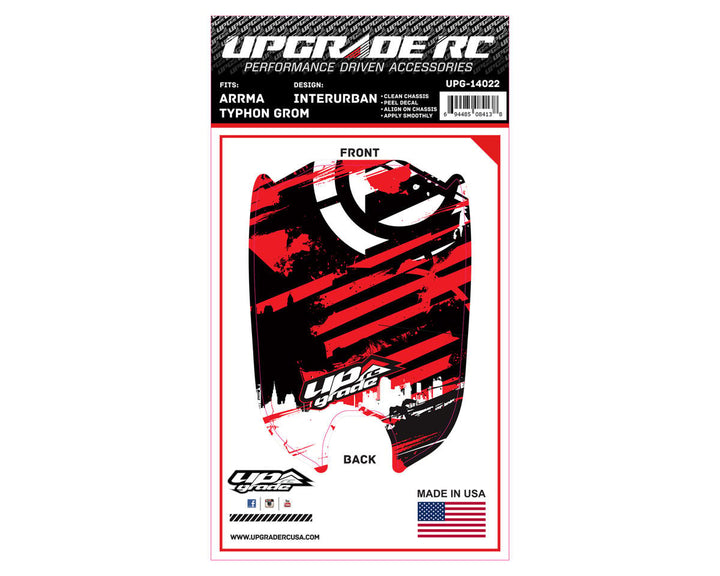 UpGrade RC Chassis Protector for ARRMA™ Typhon Grom (1)