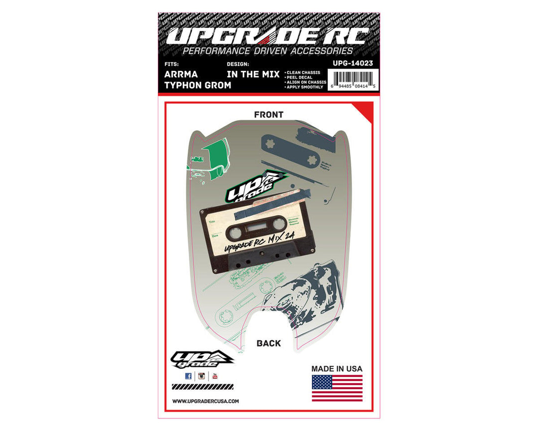 UpGrade RC Chassis Protector for ARRMA™ Typhon Grom (1)