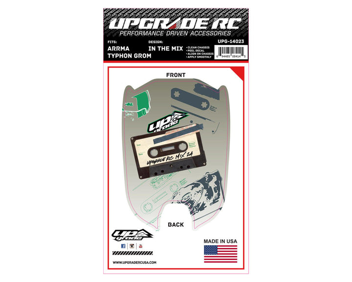UpGrade RC Chassis Protector for ARRMA™ Typhon Grom (1)