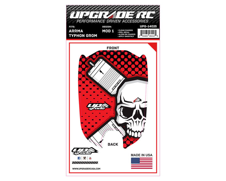 UpGrade RC Chassis Protector for ARRMA™ Typhon Grom (1)