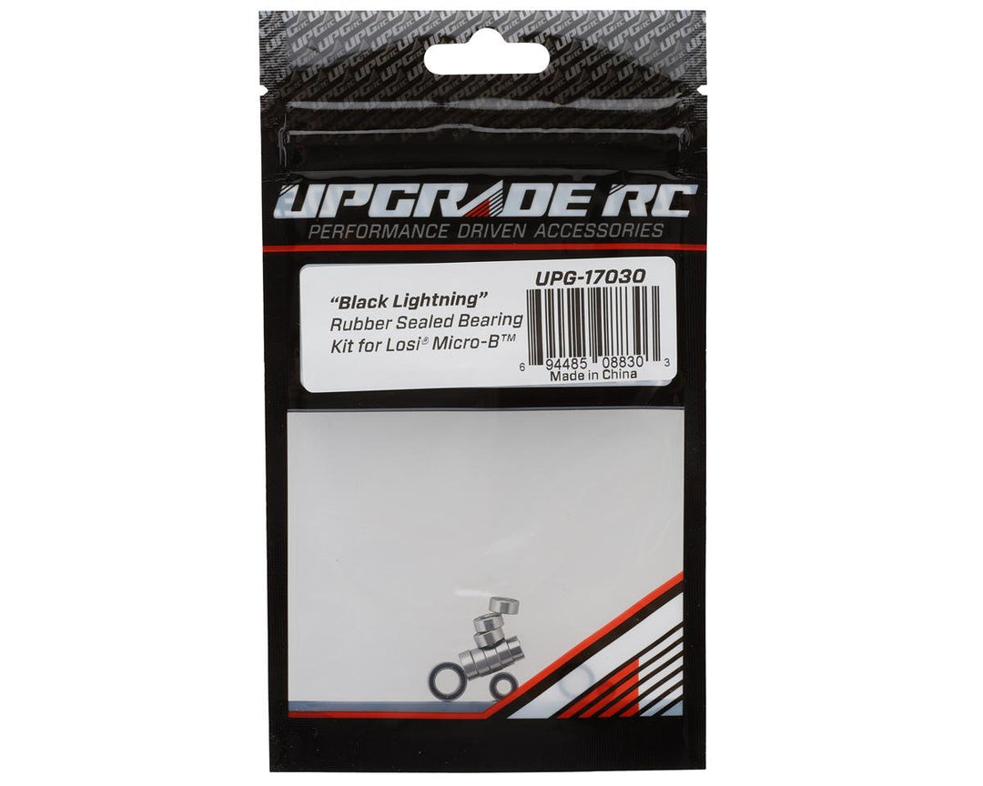 UpGrade RC "Black Lightning" Rubber Sealed Bearing Kit for Losi® Micro-B™ UPG-17030