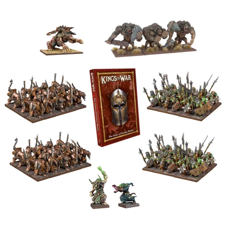 Kings of War Kings of War: War in the Holds - Two Player Starter Set MGKWM112
