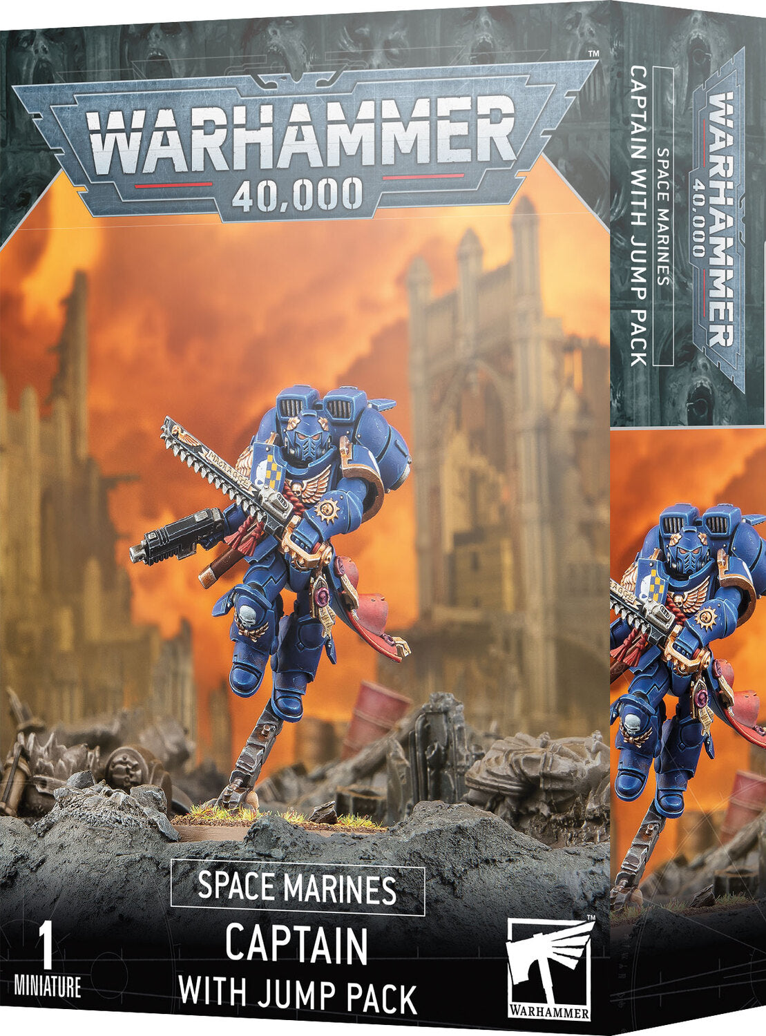 Space Marines: CAPTAIN WITH JUMP PACK
