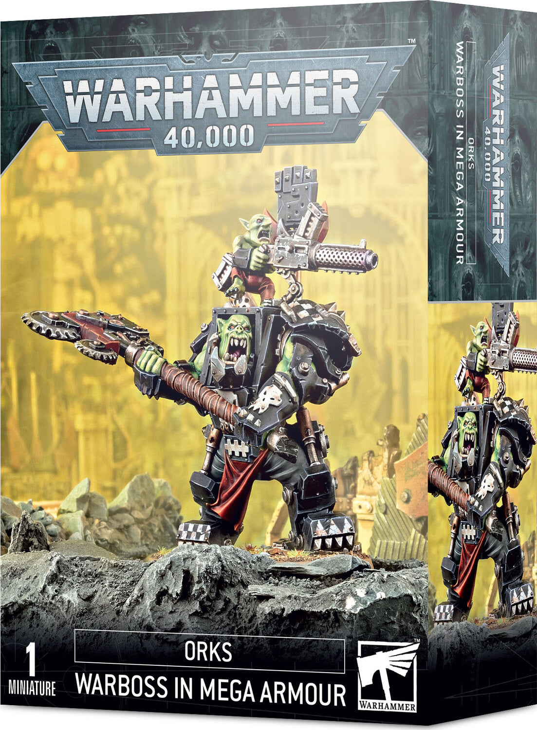 Orks: ORK WARBOSS IN MEGA ARMOUR