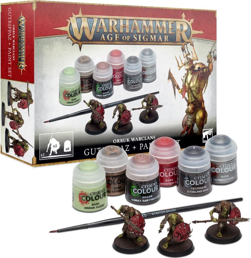 AOS: ORRUKS + PAINT SET ENG-SPA-PORT-LAT