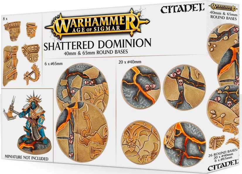 AOS: SHATTERED DOMINION: 65 & 40MM ROUND