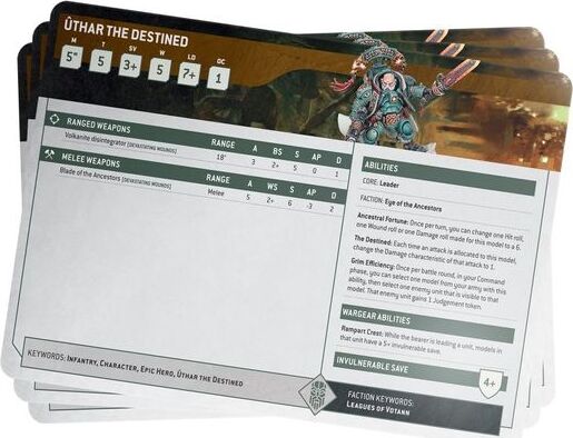 Index Cards: LEAGUES of VOTANN