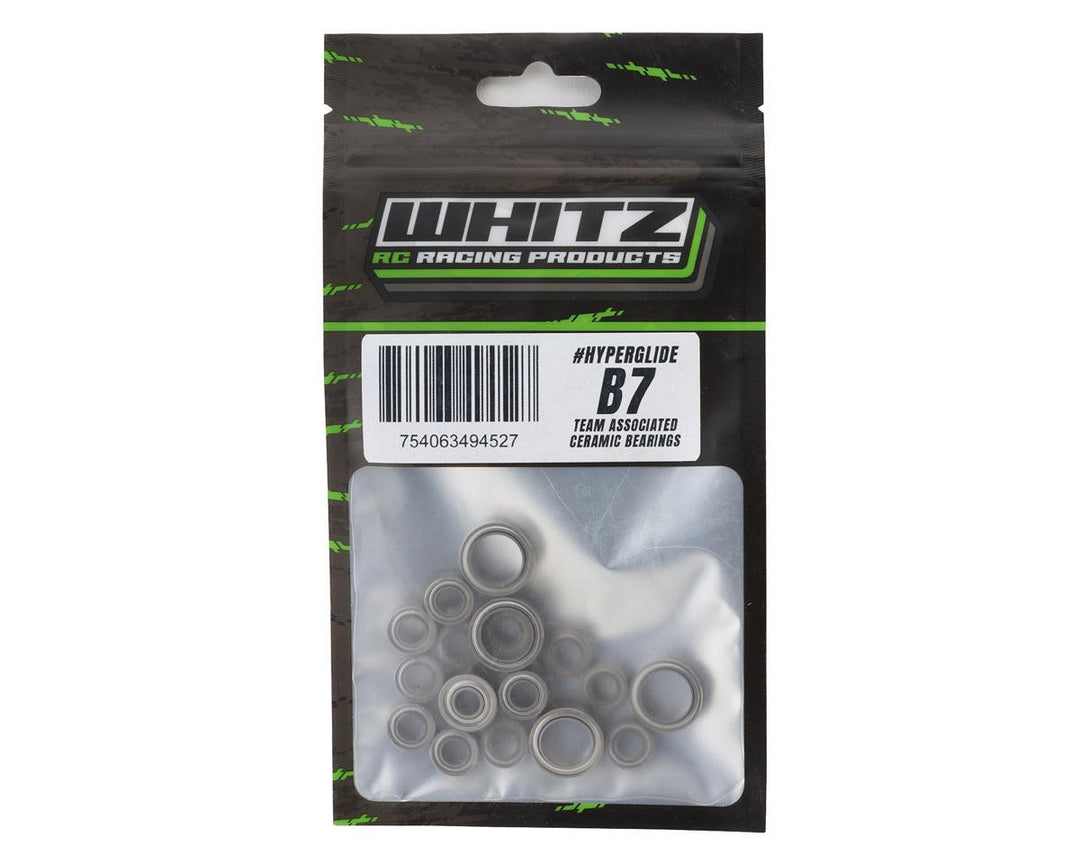 Whitz Racing Products RC10 B7/B7D Hyperglide Full Ceramic Bearing Kit AEB7-HGFK