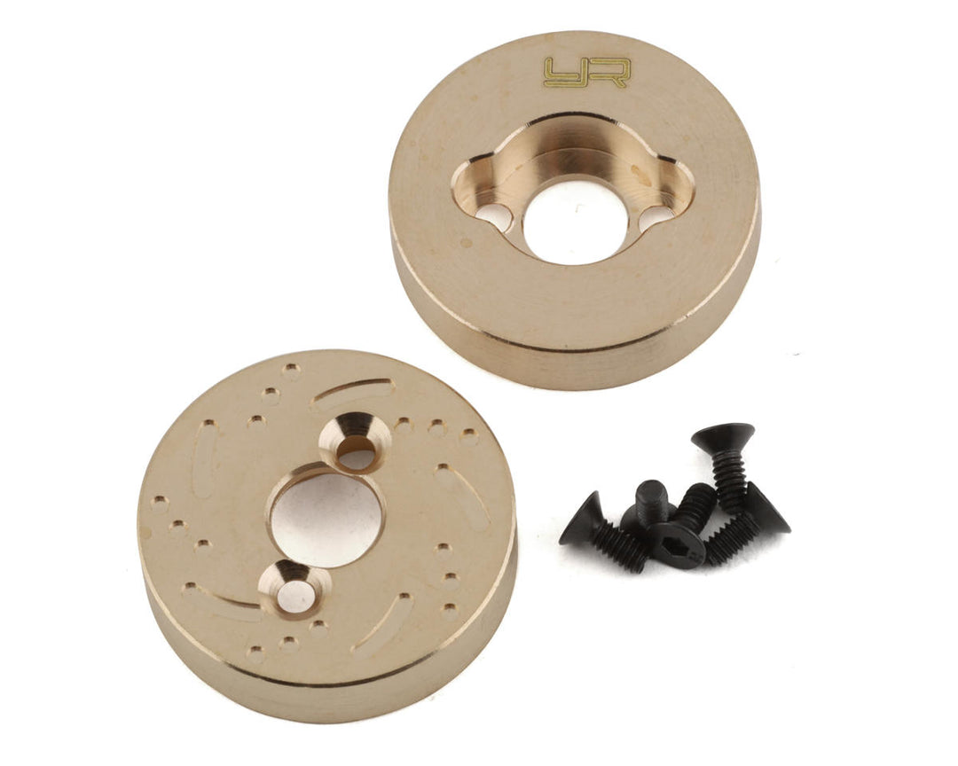 Yeah Racing Traxxas TRX-4M Brass Rear Axle Weights (2) (13g)