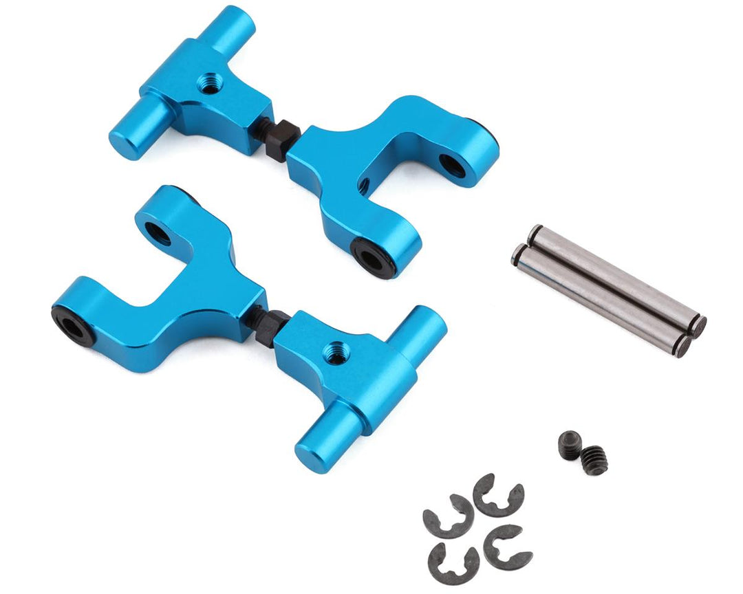 Yeah Racing Aluminum Adjustable Rear Upper Arm Set For Tamiya TT02 TT02-004BU