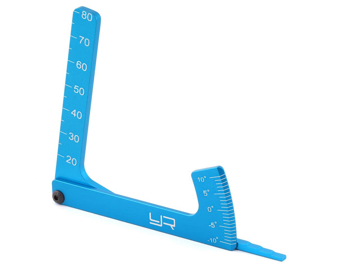 Yeah Racing 3 in 1 Camber Gauge for all 1/8 &amp; 1/10 on road cars YT-0056