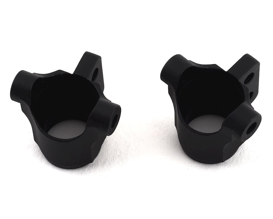 Yokomo BD10 RTC Aluminum Steering Block (Black) (2) YOKB10-RTC-4A