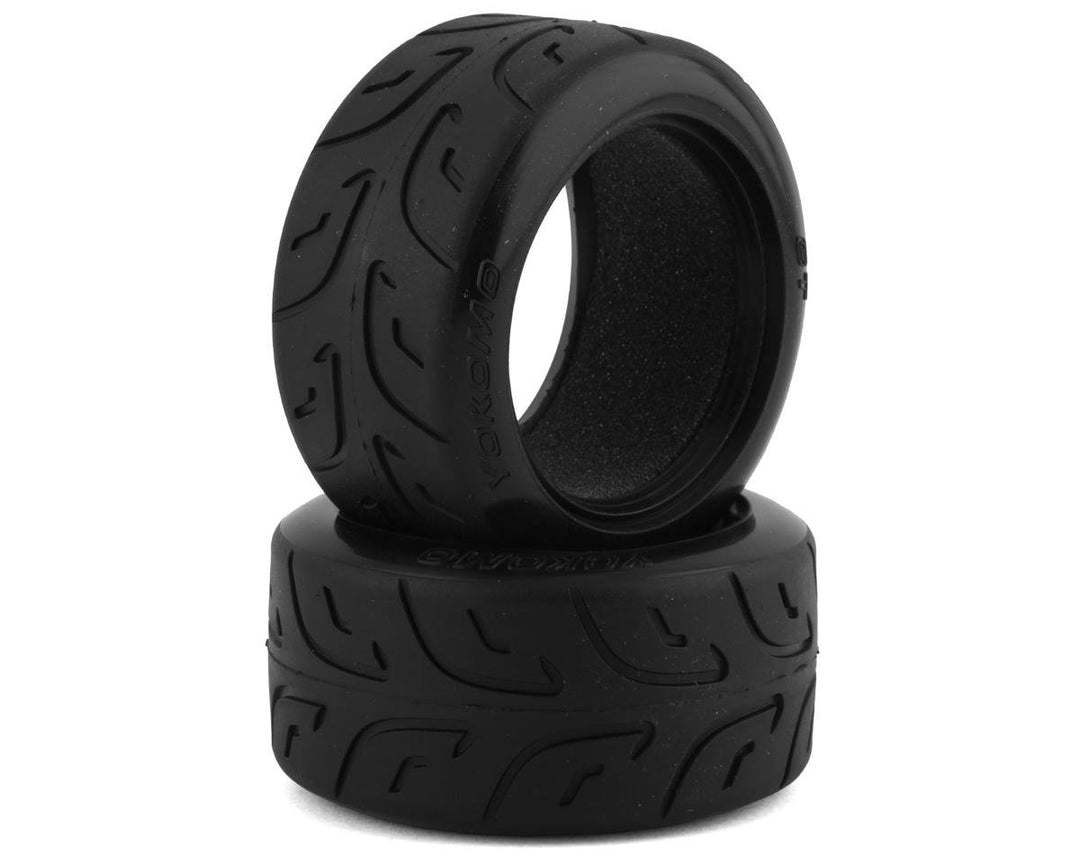 Yokomo GT1 Radial Rubber Tire (2) (Carpet) GT1-39C