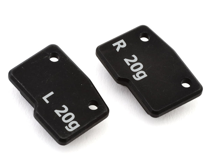 Yokomo RD2.0/SD2.0 Rear "H" Arm Brass Weights (2)