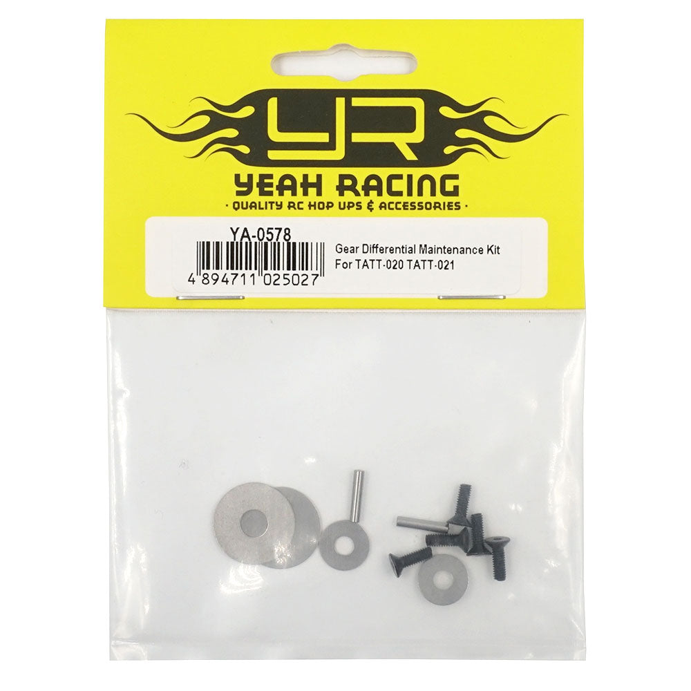 Yeah Racing Gear Differential Maintenance Kit For TATT-020 TATT-021 YA-0578