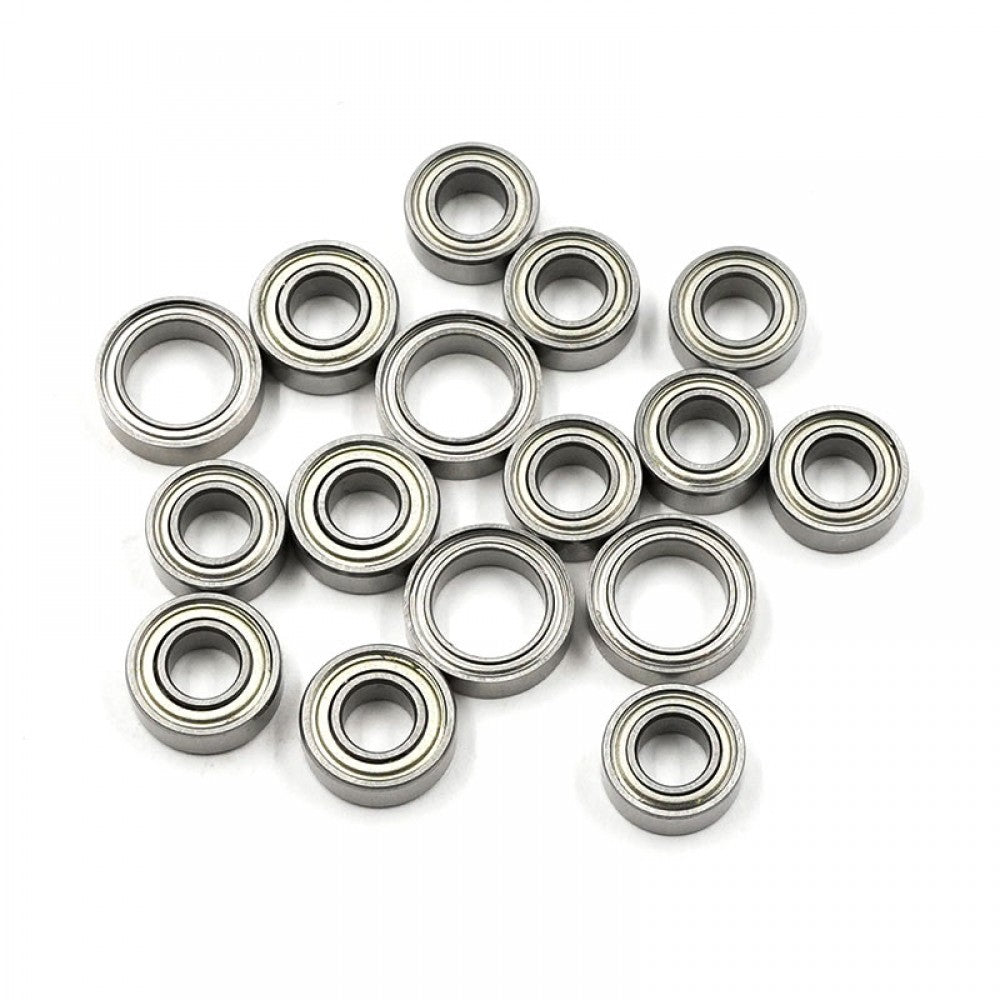 Yeah Racing Steel Bearing Set (16pcs) For Tamiya TT02 YBS-0003