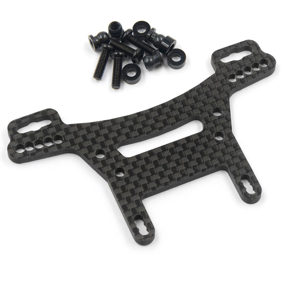Yeah Racing Graphite Rear Shock Tower For Tamiya XV-02 TXV2-002BK