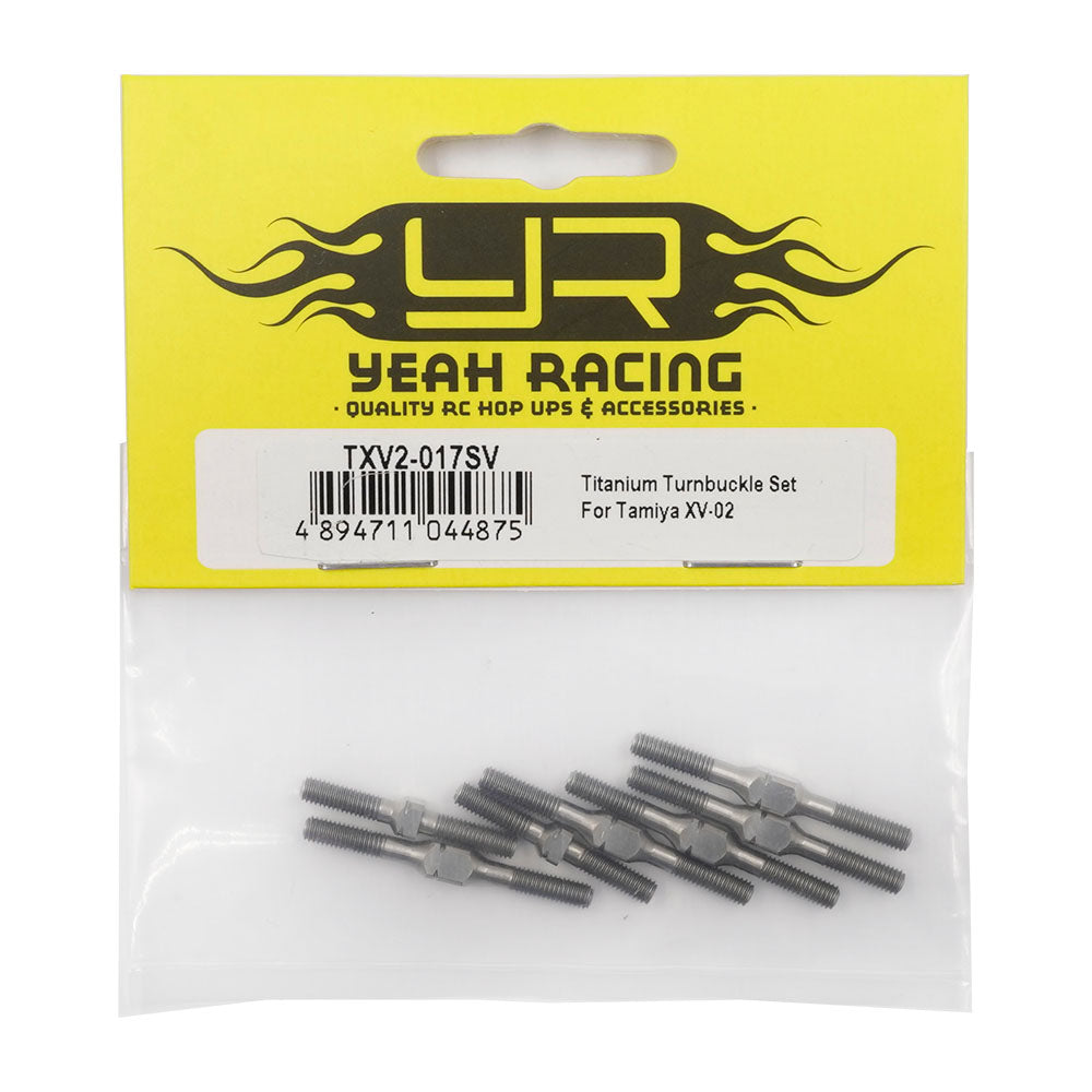 Yeah Racing 64 Titanium Turnbuckle Set For Tamiya XV-02 TXV2-017SV