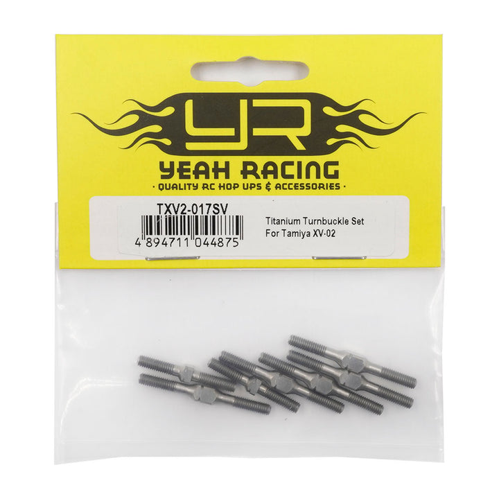 Yeah Racing 64 Titanium Turnbuckle Set For Tamiya XV-02 TXV2-017SV