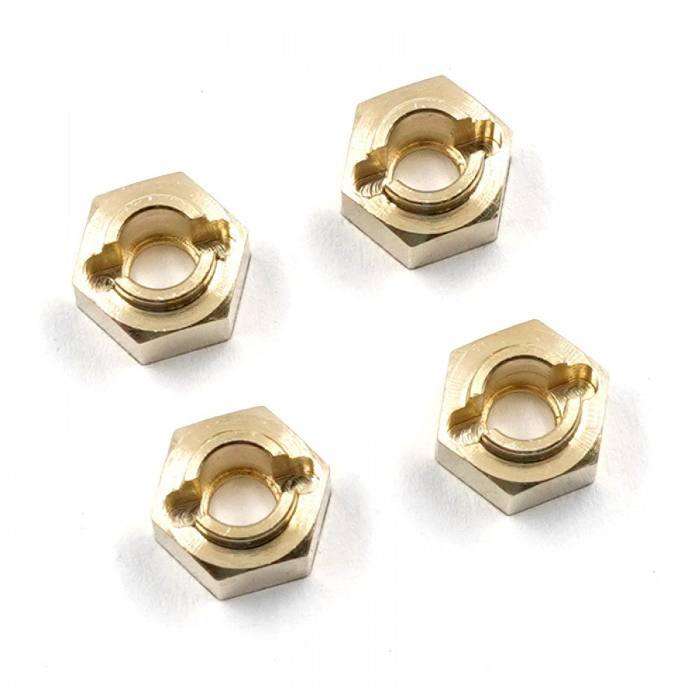 Yeah Racing Brass Hex Adaptor For Traxxas TRX-4M TR4M-005GD