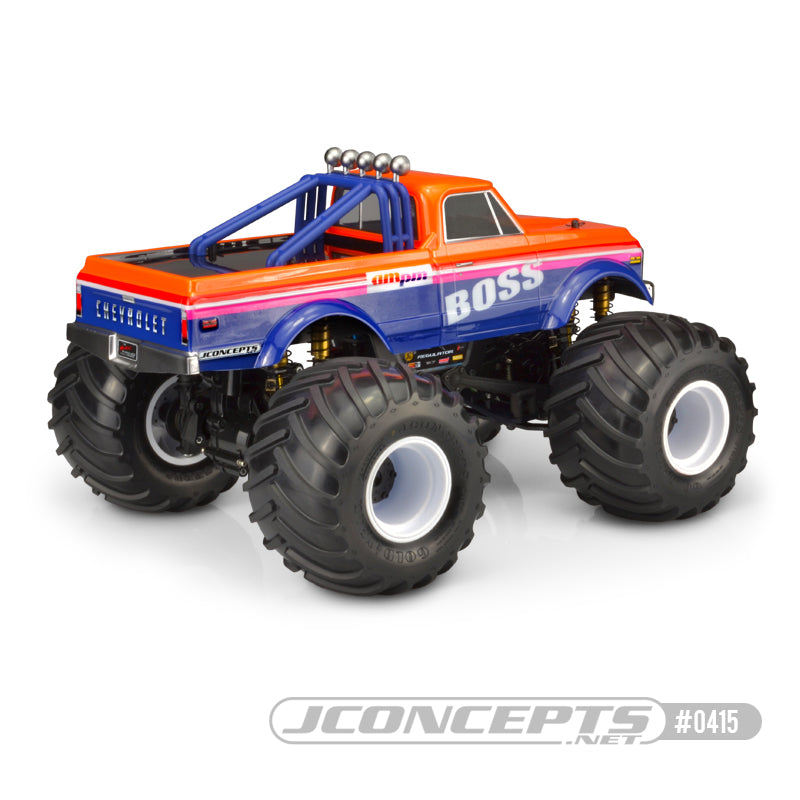 JConcepts 1970 Chevy K10 10.5" Monster Truck Body 0415