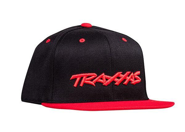Traxxas 1183-BLR SP HAT FLAT BILL BLACKRED - Excel RC