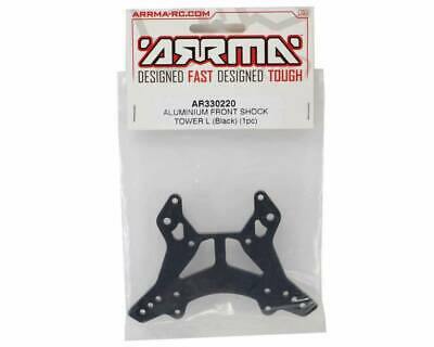 ARRMA AR330220 Shock Tower Front L Aluminum Black Kraton - Excel RC