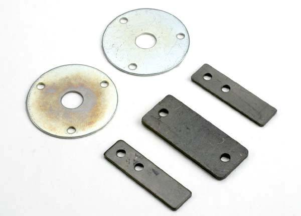 Traxxas 1234 Diff gear side plates ball joint plate - Excel RC