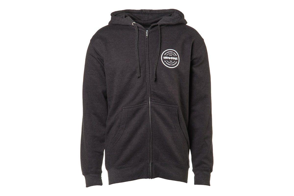 Traxxas 1390-S TOKEN ZIP HOODIE CHARCOAL S - Excel RC
